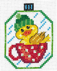 Quacky Christmas Ornament SAL April