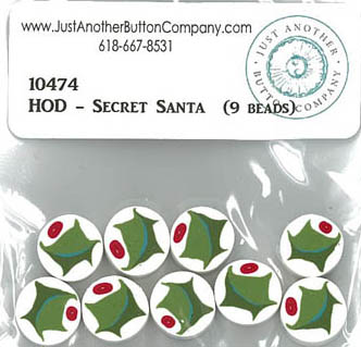Secret Santa  (9 Holly) Bead Pack