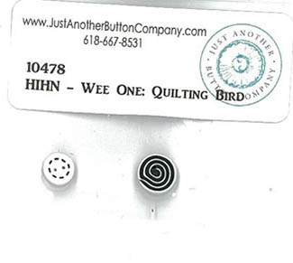 Quilting Bird Button Pack