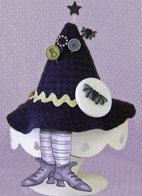 Boo Moon Pincushion 