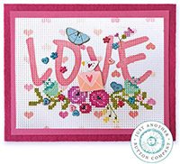 Hearts & Flowers Perforated Paper Kit