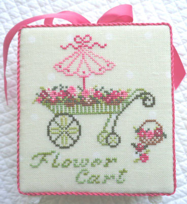 French Flower Cart