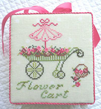 French Flower Cart