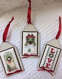 French Christmas Tags