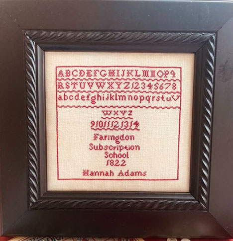 English Schoolgirl Sampler
