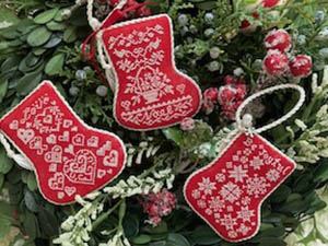 Scandinavian Red Stocking