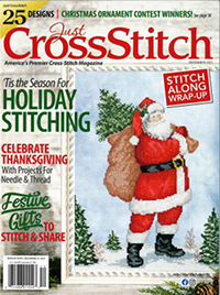 2021 Novembere/December Just Cross Stitch Magazine