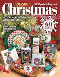 2025 Just Cross Stitch Christmas Ornaments Issue