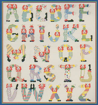 Clown Alphabet