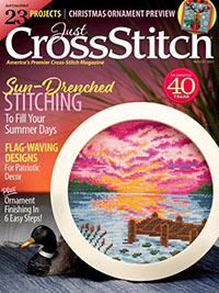 2023 July/August  Just Cross Stitch Magazine