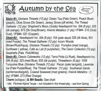 Seasons #3 - Autumn By The Sea Embellishment Pack