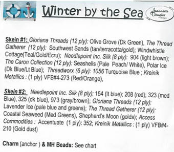 Seasons #4 - Winter by the Sea Embellishment Pack