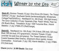 Seasons #4 - Winter by the Sea Embellishment Pack