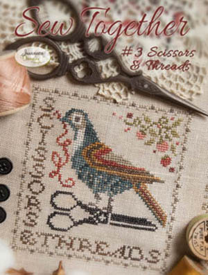 Sew Together #3 Scissors & Threads