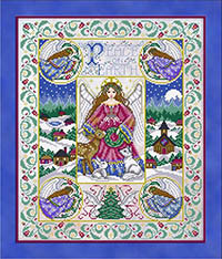 Peace on Earth Angel Sampler