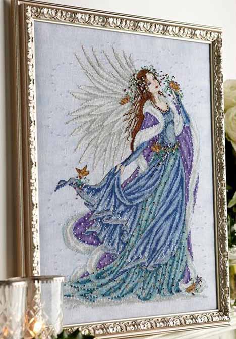 Christmas Blue Angel