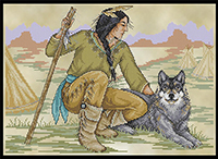 Native American Brave