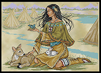 Native American Maiden