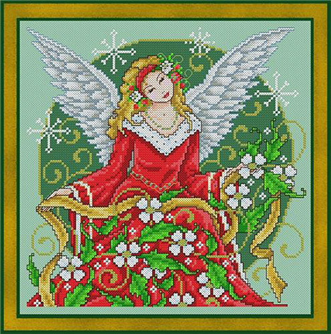 Festive Yuletide Angel