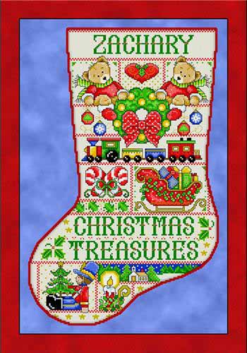 Christmas Treasures Stocking