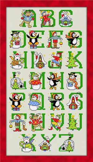 North Pole Alphabet
