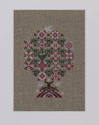 Peppermint Snowflakes Tree