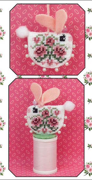Rose Heart Bunny Limited Edition Ornament