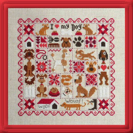 Patchwork aux Chiens