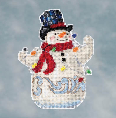 Snowman with Lights Kit
