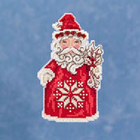 Nordic Santa Ornament Kit by Jim Shore