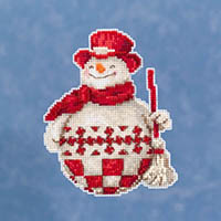 Nordic Snowman Ornament Kit by Jim Shore