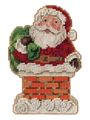 Santa with Chimney Kit