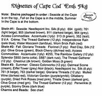 Cape Cod Vignettes Embellishment Pack