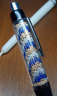 Candle Lights Stitch-A-Pen Kit