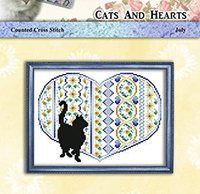 Cats and Hearts - July