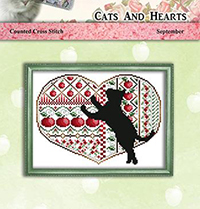 Cats and Hearts - September