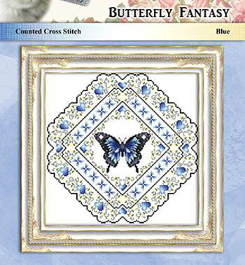 Butterfly Fantasy Blue
