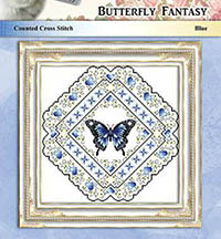 Butterfly Fantasy Blue
