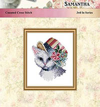 Seasonal Cats in Hats - Samantha