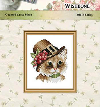 Seasonal Cats in Hats  - Wishbone
