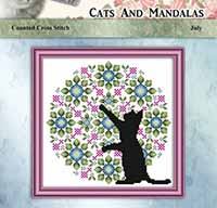 Cats and Mandalas - July
