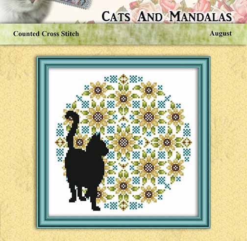 Cats and Mandalas - August