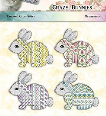 Crazy Bunnies Ornaments