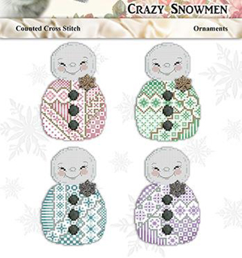 Crazy Snowman Ornaments