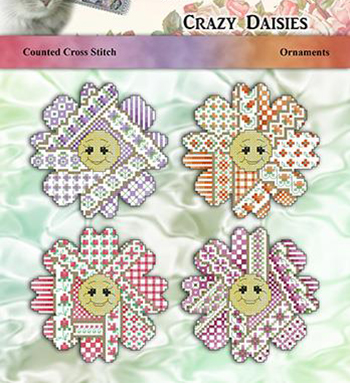 Crazy Daisies Ornaments