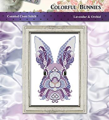 Colorful Bunnies Lavender and Orchid