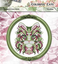 Colorful Cats Mistletoe