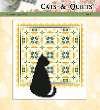 Cat and Quilts April