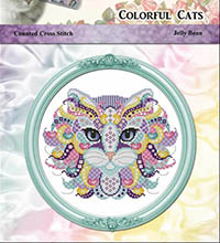 Colorful Cats Jelly Bean