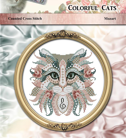 Colorful Cats Mozart